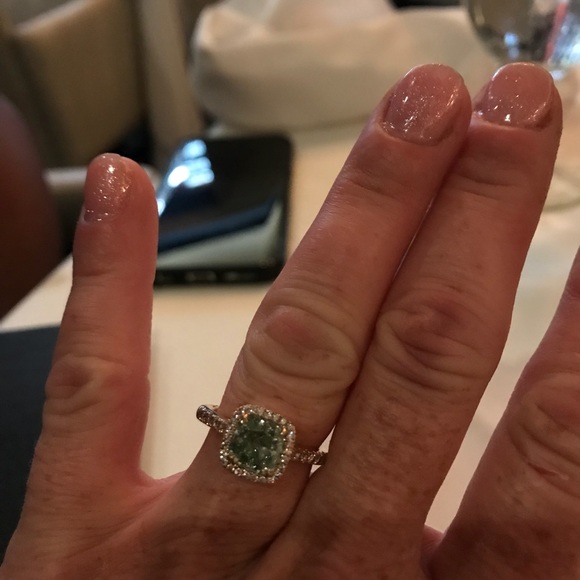 2.12 All Natural Non Treated GIA Green Diamond. - Picture 3 of 3